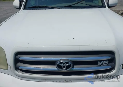 2002 Toyota Sequoia Limited V8 z USA, uszkodzony, nr VIN 5TDZT38A52S113729